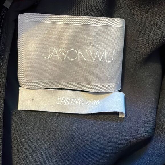 Jason Wu Collection Silk Chiffon Halter Mini Dress 6 - Picture 6 of 8